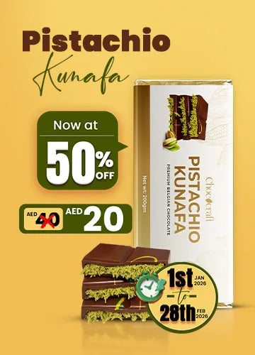 Pistachio Kunafa Chocolate Offer