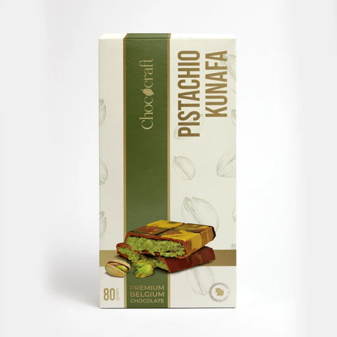 Pistachio Kunafa Chocolate