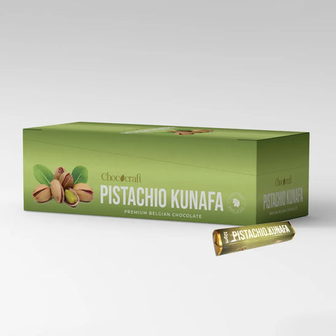 Chococraft Pistachio Kunafa chocolate 32g (Pack of 21)