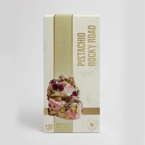 Chococraft Pistachio Rocky Road 130g