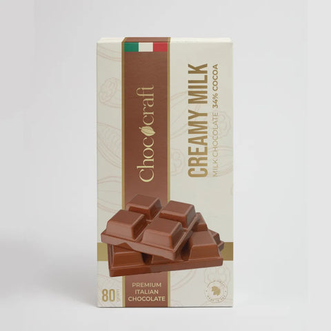 Chococraft Creamy Milk Chocolate 80g