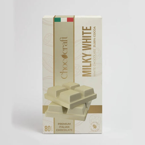 Chococraft Milky White Chocolate 80g