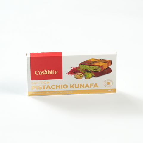 Casabite Saffron pistachio Kunafa