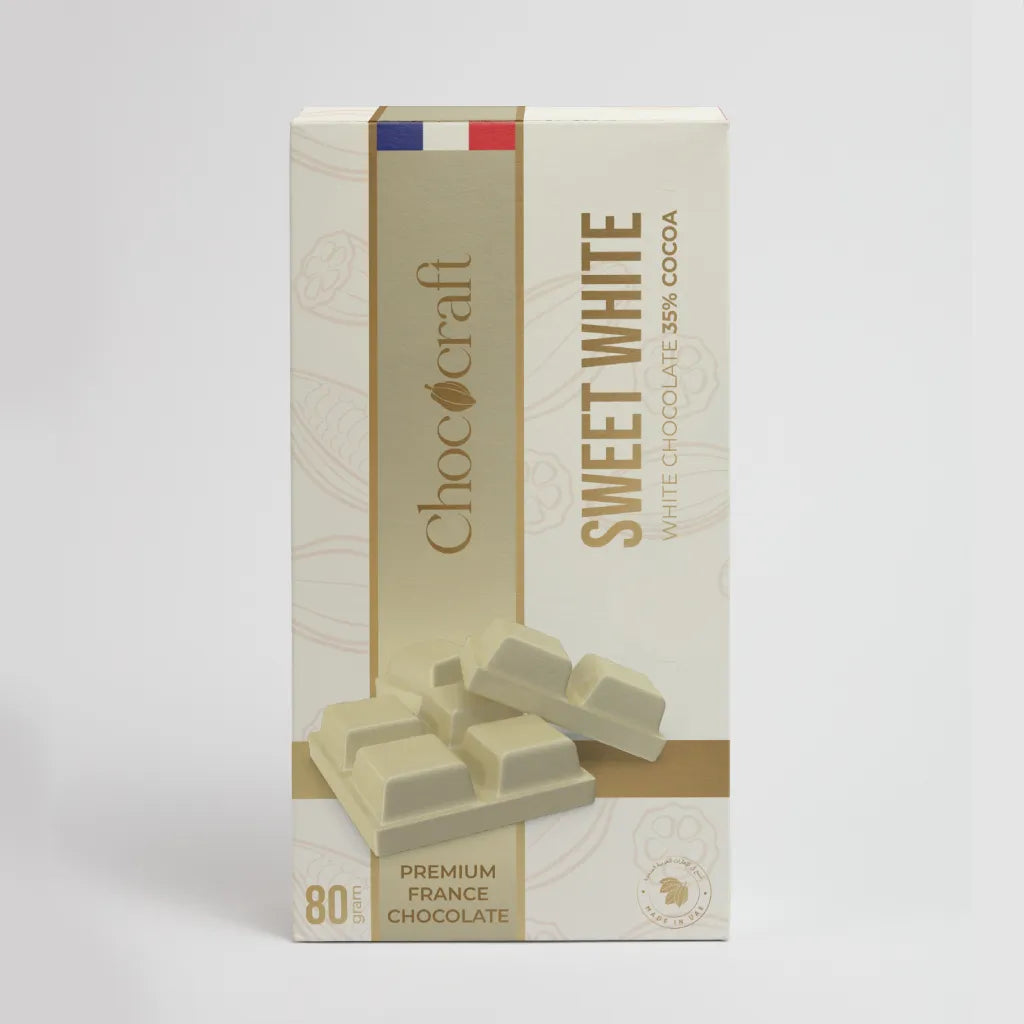 Premium Sweet White Chocolate Dubai Online | Chococraft