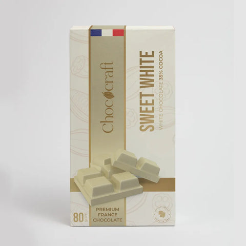 Chococraft Sweet White Chocolate 80g
