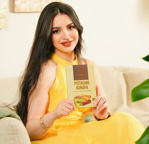 Viral Dubai Chocolate Crafted with Love - Buy Online